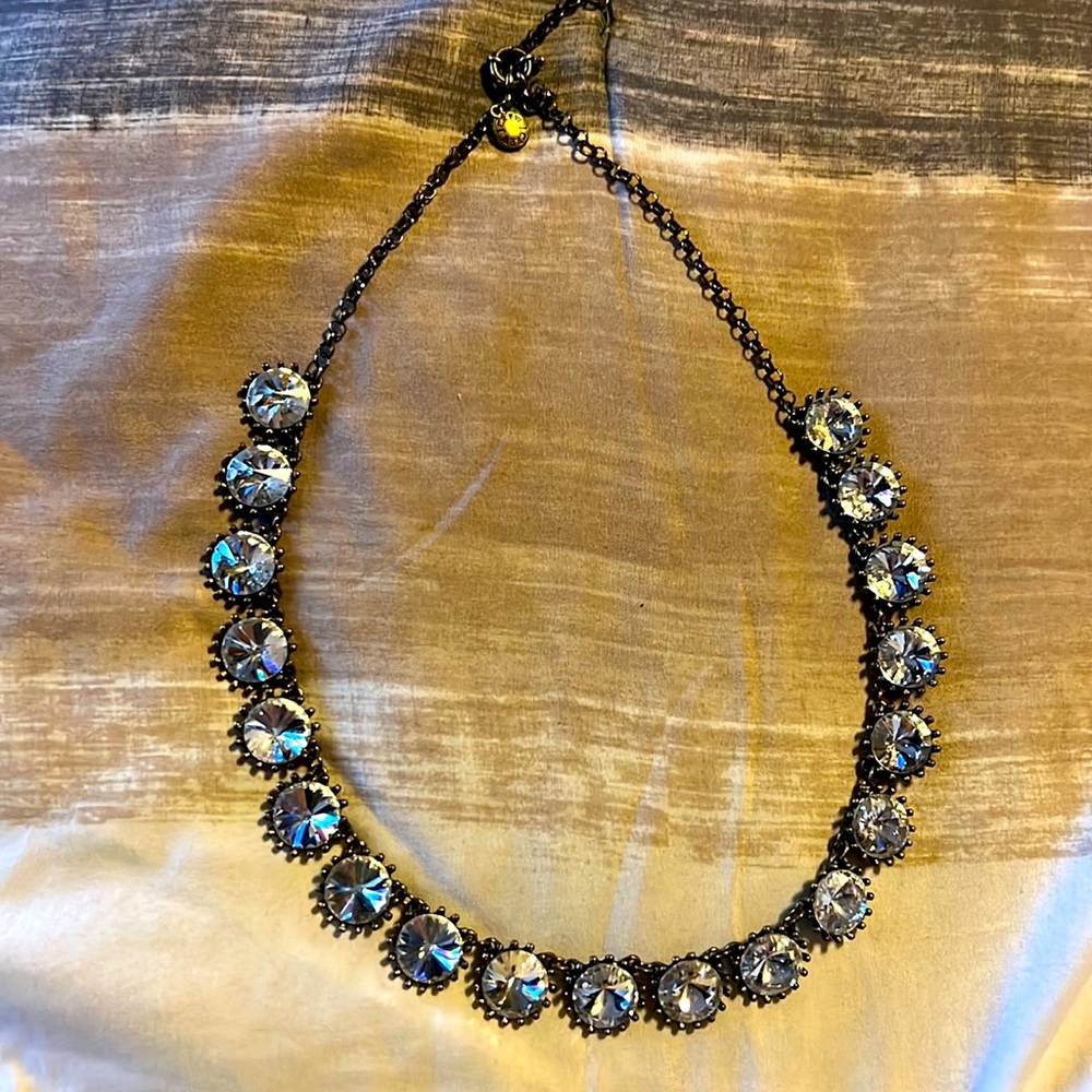 J Crew blingy costume necklace
